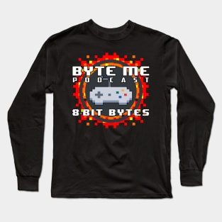8-Bit Bytes Long Sleeve T-Shirt